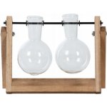 Váza Esschert Design dřevěná 15 cm – Hledejceny.cz