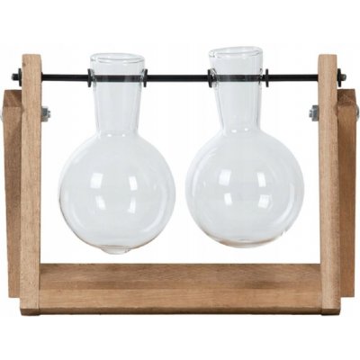 Váza Esschert Design dřevěná 15 cm – Hledejceny.cz