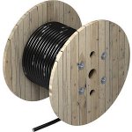 OBO isCon Pro+ 75 SW Izolovaný svod, role 100 m, o 23mm, černá – Hledejceny.cz