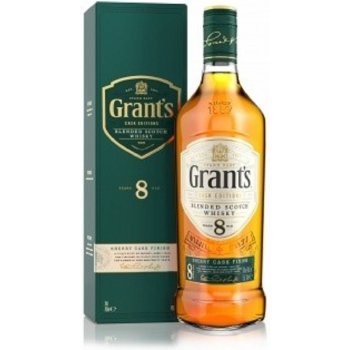 Grant's Sherry Cask Finish 8y 40% 0,7 l (karton)