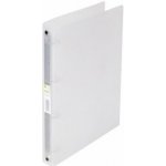 Q-CONNECT Pořadač 4-kroužkový celoplastový 2, 5 cm transparentní mléčný – Zboží Živě