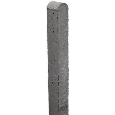 Betonový sloupek koncový 260 cm, 10x10 cm – Zbozi.Blesk.cz