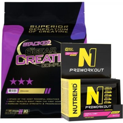 NVE Stacker 2 6th Gear Creatine Complex 1135 g – Zboží Mobilmania