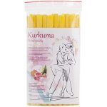 Medosviecky Tělové svíčky kurkuma 10 ks – Zboží Dáma