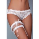 LivCo Corsetti Garter Set White Podvazky Univerzální bílá