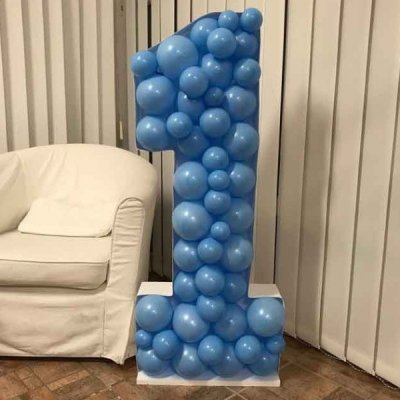 FORMA na balónky Číslice 1 120x49 cm