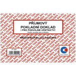 Baloušek Tisk PT030 Příjmový pokladní doklad, podvojné účetnictví, A6, samopropisovací – Zboží Živě
