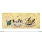 Umělecký tisk Sam Toft - The Doggie Taxi Service, 60 × 30 cm – Hledejceny.cz