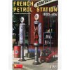 Model Miniart Accessories French Petrol Station 1:35