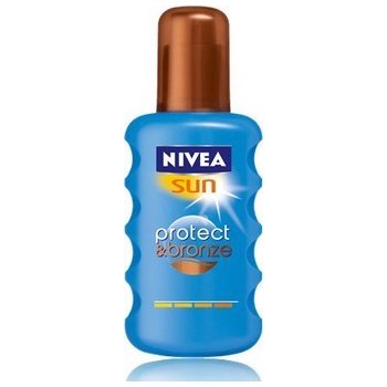 Nivea Sun Protect & Bronze Intenzivní spray na opalování Medium SPF20 200 ml