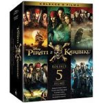 Piráti z Karibiku 1-5 DVD – Hledejceny.cz