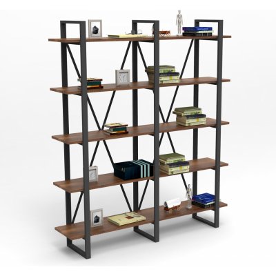 Asir Knihovna MN05 ořech – Hledejceny.cz