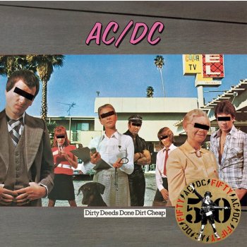 AC/DC - Dirty Deeds Done Dirt Cheap Limit. Gold Metallic LP