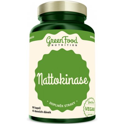 GreenFood Nattokinase 20.000FU 90 kapslí – Hledejceny.cz