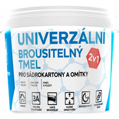 Den Braven Univerzální brousitelný tmel 5 kg bílý – Zbozi.Blesk.cz
