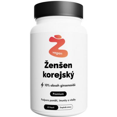 Citronek Ženšen Korejský 10% Ginsenosidů 60 veganských kapslí – Hledejceny.cz