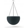 Květináč a truhlík Keter Hanging Sphere květináč 35 x 35 x 22 antracit