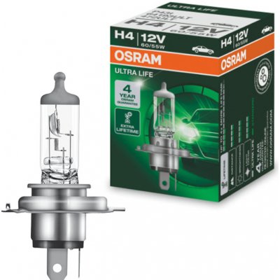 Osram Ultra Life H4 P43t-38 12V 60/55W 1 ks – Sleviste.cz