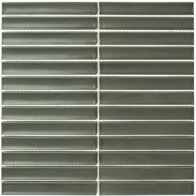 The Mosaic Factory zelená matná Kit-Kat 2 x 14,5 cm 1ks – Sleviste.cz