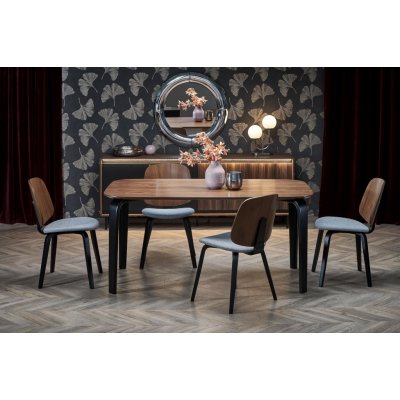 Halmar Jídelní stůl PEDRO ořech černá – Zbozi.Blesk.cz