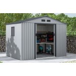 Focus Garden Zahradní domek na nářadí HUDSON 9x6 Cold Grey – Zboží Dáma