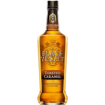 Black Velvet Toasted Caramel 35% 1 l (holá láhev)