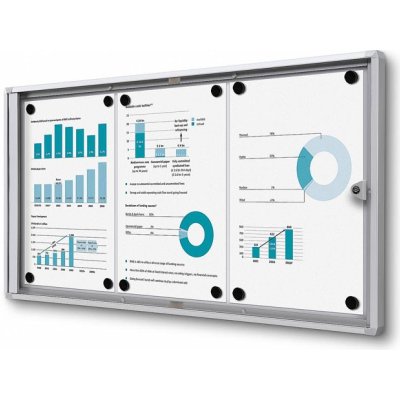 Jansen Display Economy interiérová vitrína 3 x A4 – Zboží Živě