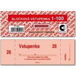 Baloušek Tisk ET300 Bločková vstupenka 1-100 – Zboží Živě