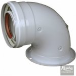 Regulus koleno 90° 60/100 mm s přírubou, odběr. otvory 7486 – Sleviste.cz
