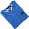 Pánské pyžamo C-lemon pánská bavlněná noční košile kr.rukáv sv.modrá