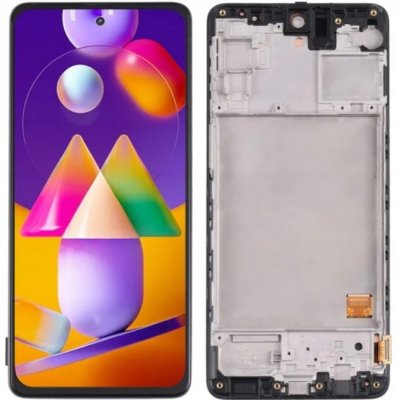 LCD Displej + Rám Samsung Galaxy M31S M31 – Zboží Mobilmania