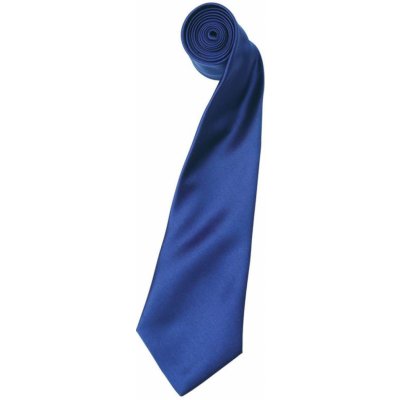 Premier Saténová kravata Colours mariňácká modrá