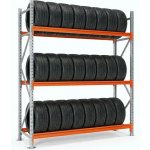 Majster Regál Longspan Inicial 2L 200 x 185 x 50 pozink oranžová GALVA/R2004 – Hledejceny.cz