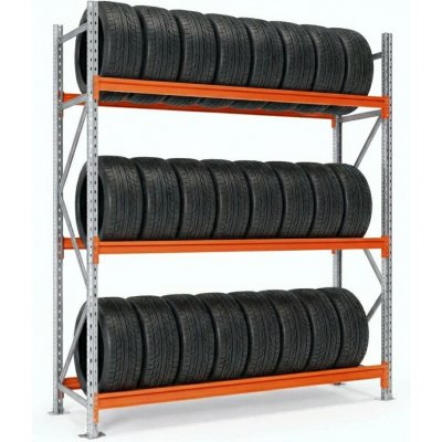 Majster Regál Longspan Inicial 2L 200 x 185 x 50 pozink oranžová GALVA/R2004 – Hledejceny.cz