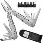 Verk 14385 Víceúčelový kapesní nůž MULTITOOL 23v1 stříbrný – Zboží Dáma