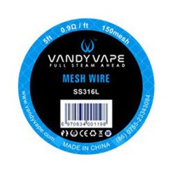 Vandy Vape Mesh 150 SS316 1,5m