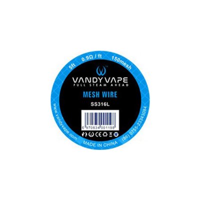 Vandy Vape Mesh 150 SS316 1,5m – Zboží Dáma