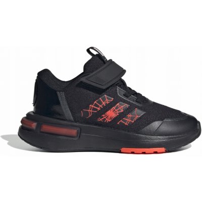 adidas Marvel Spidey Racer Jr core black/solar red/core black – Zboží Dáma