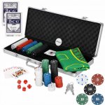 Springos Poker set v alu kufříku 500 žetonů KG0023 – Zboží Dáma