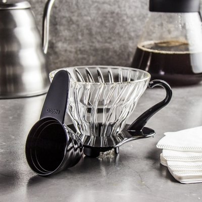 Hario Dripper V60-01 Glass Black