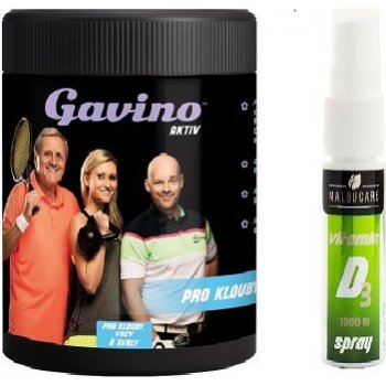 Gavino Aktiv 700 g + Malbucare Vit. D3 spray 15 ml