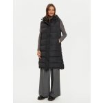 Pepe Jeans dámská dlouhá vesta černá – Zboží Mobilmania