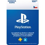 PlayStation Dárková karta 100 Kč – Zboží Dáma