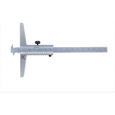 KMITEX Hloubkoměr s dvojitým nosem 0-300mm/0,05mm KM2043_300 – Zboží Mobilmania