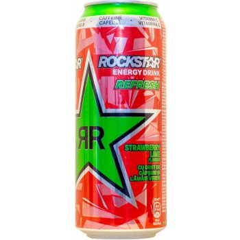 Rockstar Refresh Strawberry Lime 500 ml