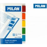 Zakładki Milan indeksujące 45x12 transparentne – Hledejceny.cz