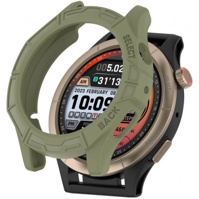 VSECHNONAMOBIL TPU HALF COVER Obal pre Amazfit Cheetah Round / Cheetah Pro zelený 65266 – Zboží Živě