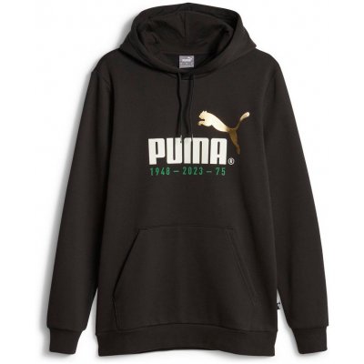 Puma LOGO CELEBRATION HOODIE 676021-01 – Zboží Mobilmania