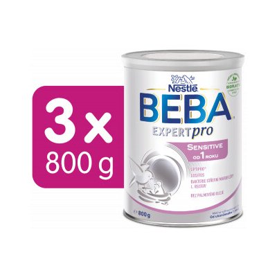 Nestlé BEBA EXPERTpro SENSITIVE 3 x 800 g – Zboží Dáma