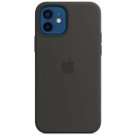 Apple iPhone 12 / 12 Pro Silicone Case with MagSafe Black MHL73ZM/A – Zboží Živě